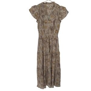 By The River Floral Cottagecore Dress Size Small